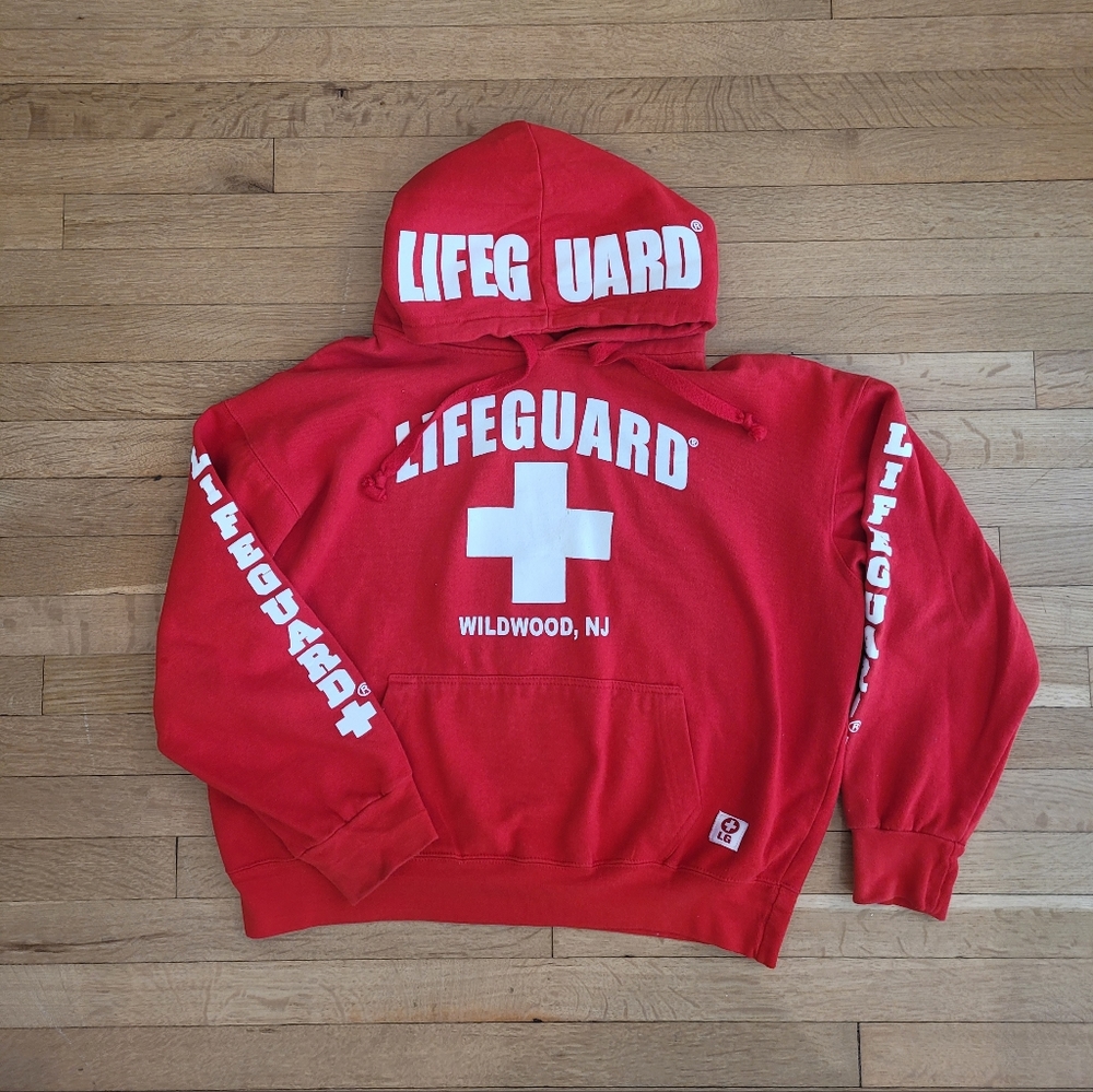 Lifeguard Hoodie; Size Small; Wildwood, NJ